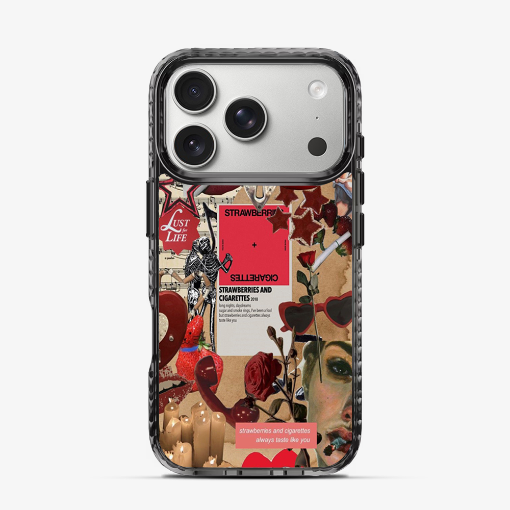 Strawberries and Cigarettes iPhone 17 Pro Max Case