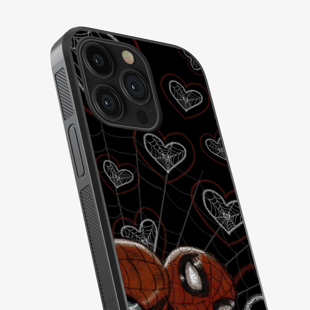 Spiderman Web-Heart Phone Case