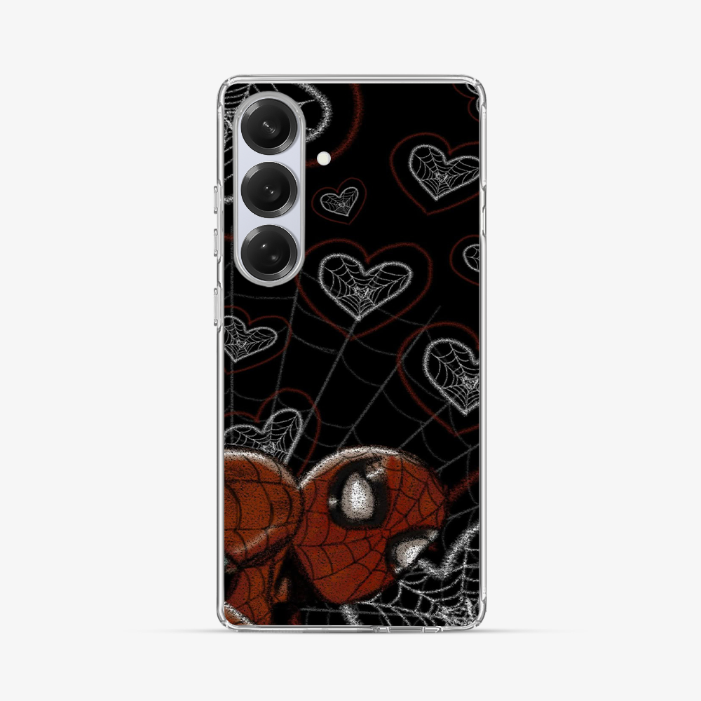 Spiderman Web-Heart Samsung Phone Case Hard 2.0 Case