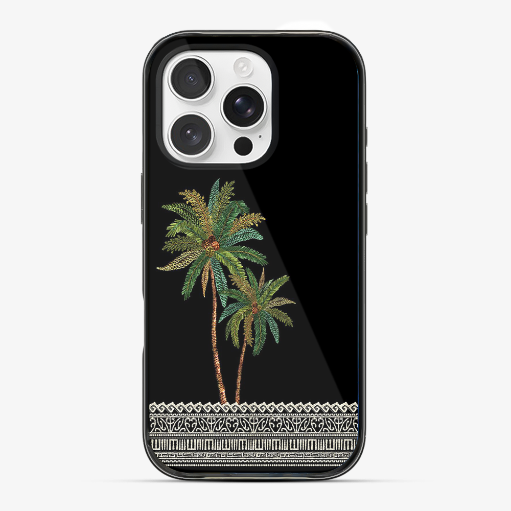 Tropical Palm Tree Phone Case Anti Yellow Silicone Case