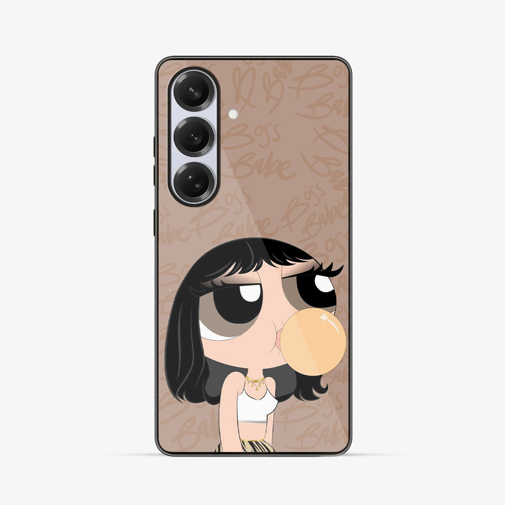Bubbles Baddie Samsung Phone Case | Two Glass Case