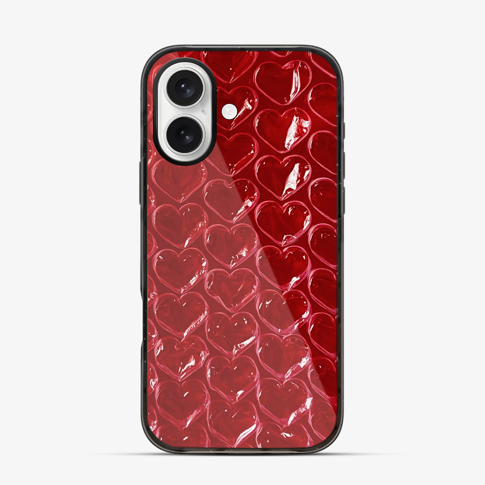 Pop Red Heart iPhone 16 Case