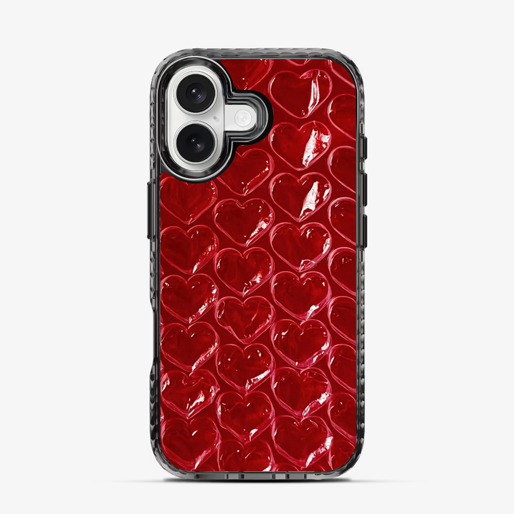 Pop Red Heart iPhone 16 Case