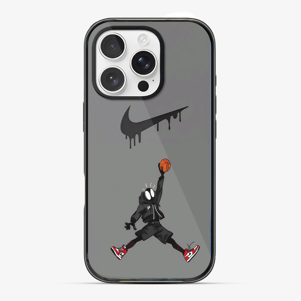 Nike Spiderverse Phone Case Anti Yellow Silicone Case