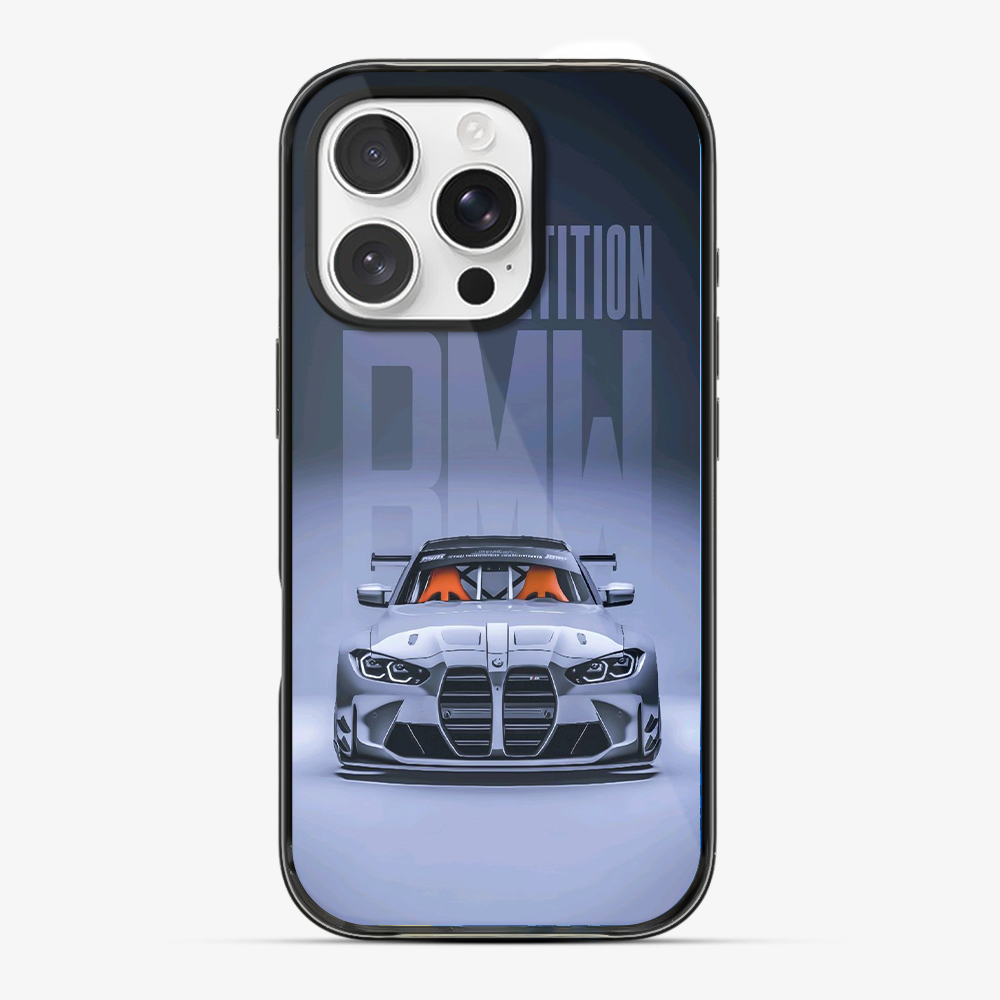 BMW M4 Phone Case Anti Yellow Silicone Case