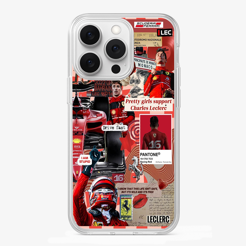 Charles Leclerc Phone Case | One Glass Case