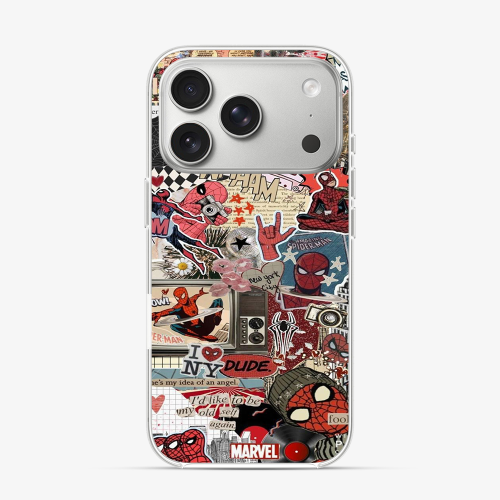Spiderman X New York | Two iPhone 17 Pro Max Case