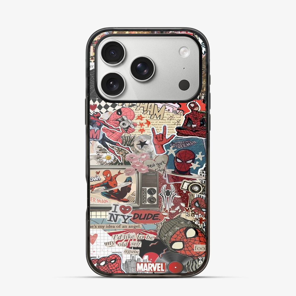 Spiderman X New York | Two iPhone 17 Pro Max Case