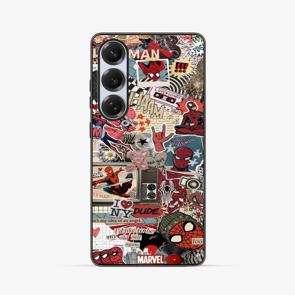 Spiderman X New York Samsung Phone Case | Two Clear Silicone Case