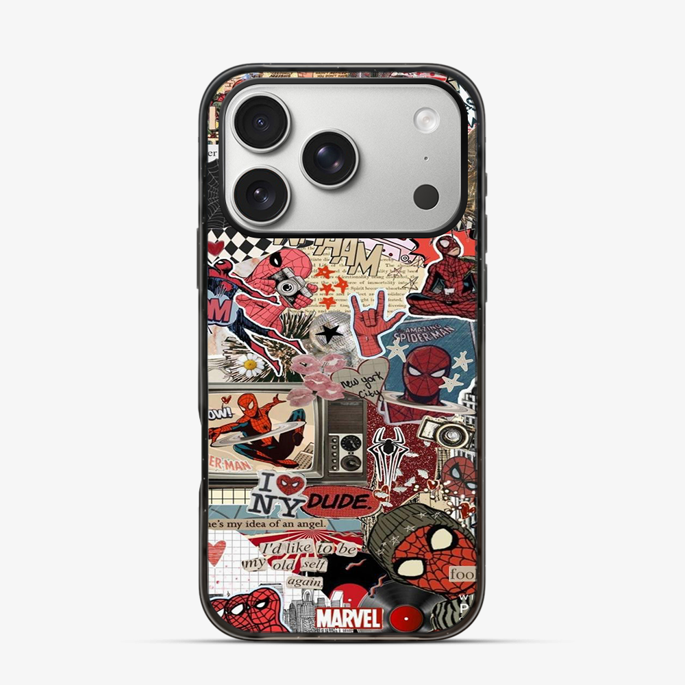 Spiderman X New York | Two iPhone 17 Pro Max Case