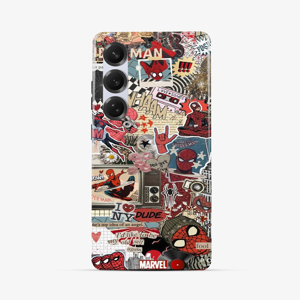 Spiderman X New York Samsung Phone Case | Two Tough Double Layer
