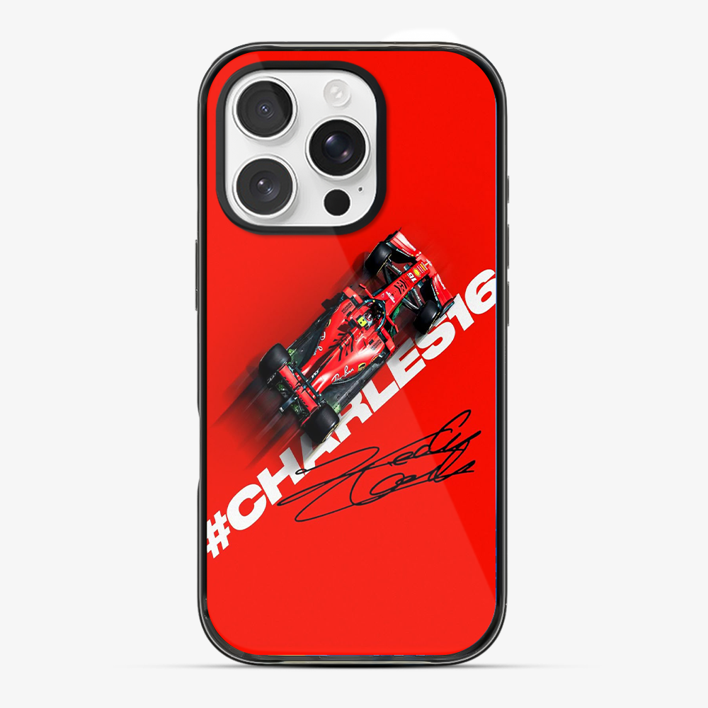 Charles Leclerc Phone Case | Two Anti Yellow Silicone Case