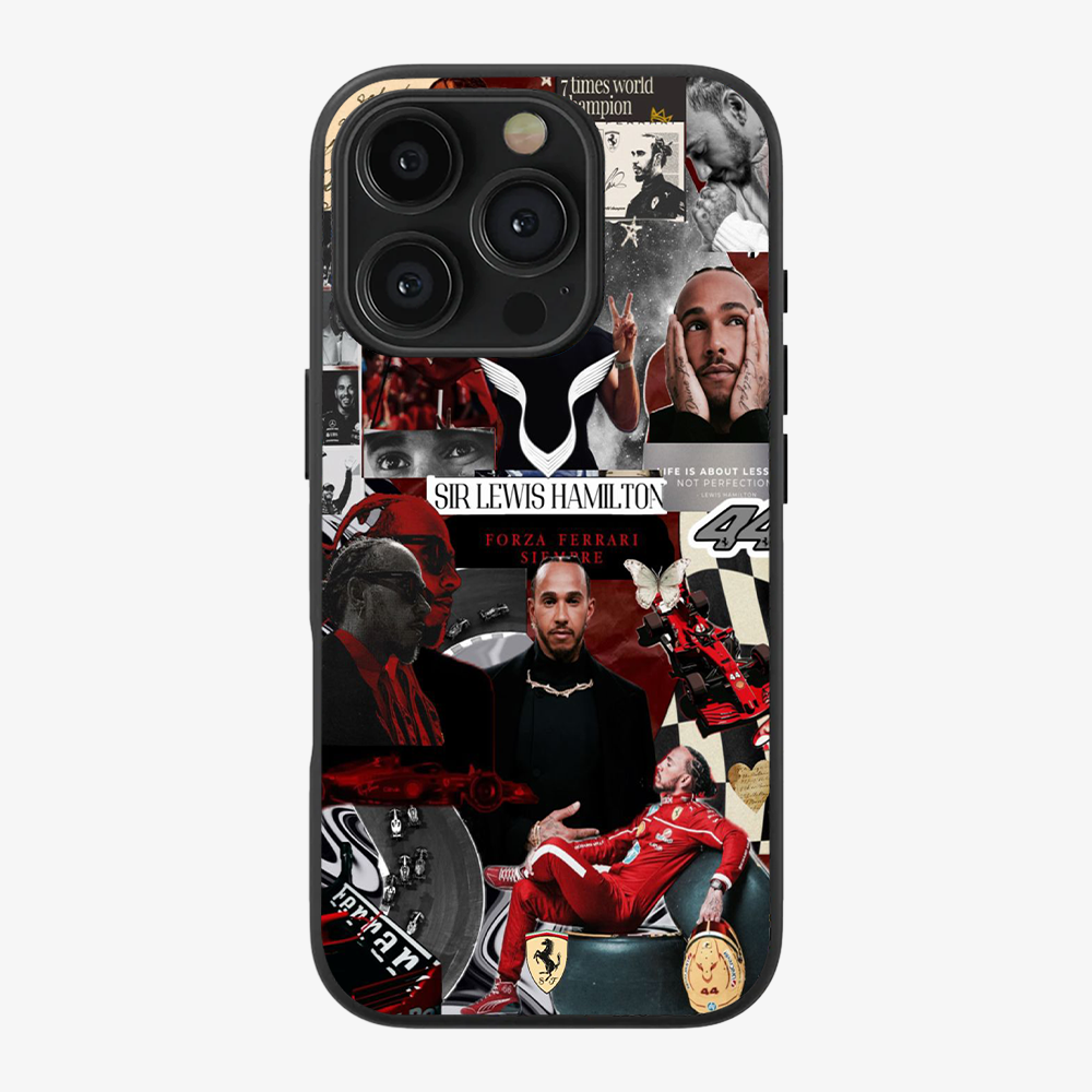 Lewis Hamilton Phone Case | One Clear Silicone Case