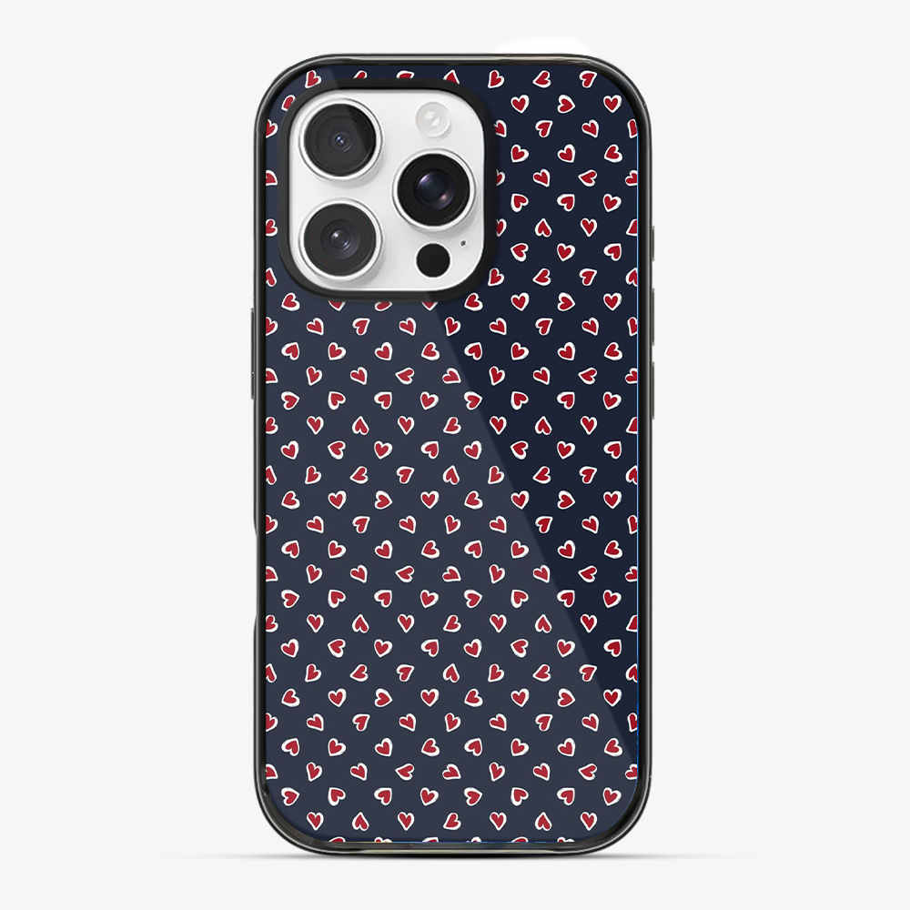 Falling Hearts Phone Case | One Anti Yellow Silicone Case