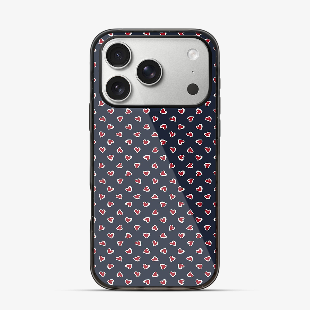 Falling Hearts | One iPhone 17 Pro Case