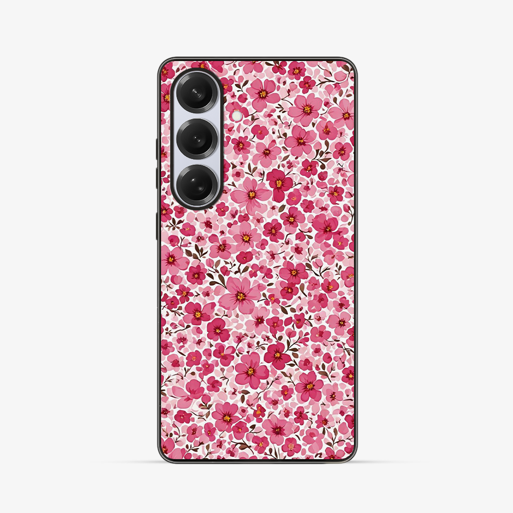 Cherry Blossom Samsung Phone Case Clear Silicone Case