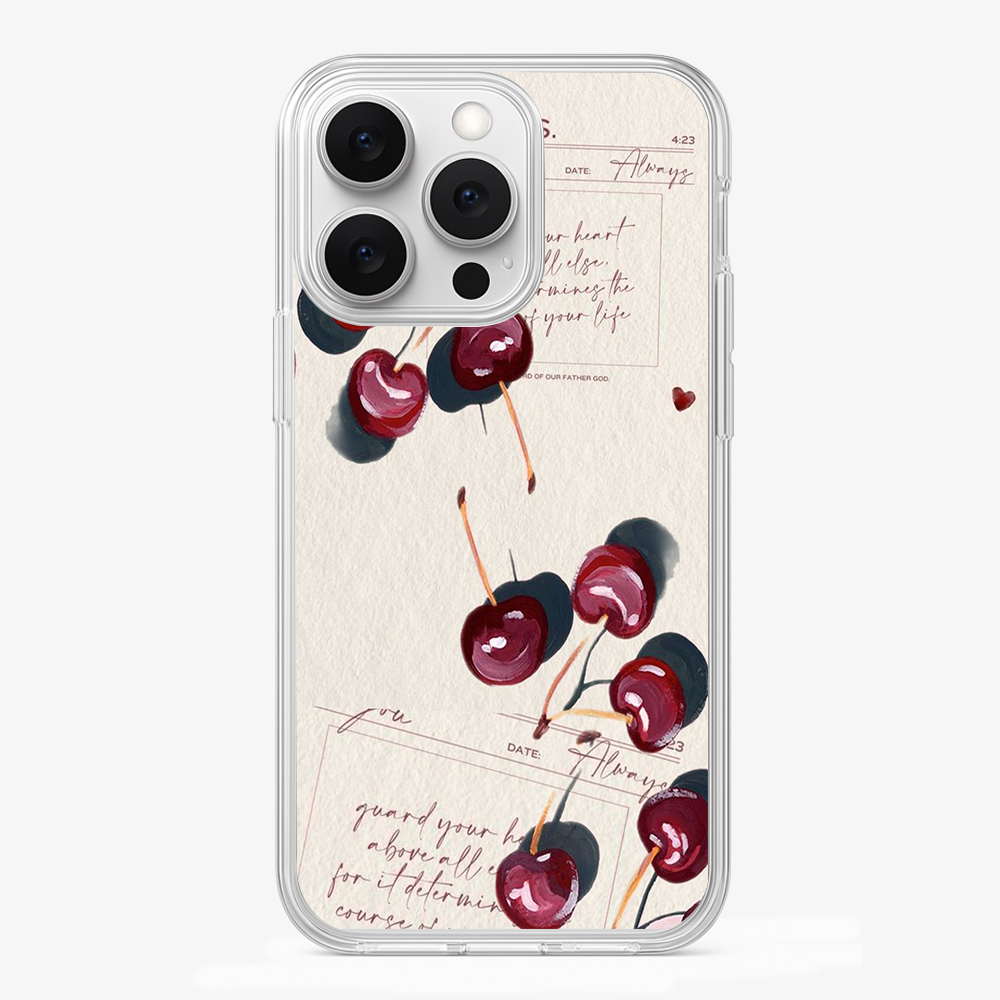 Cherry Phone Case | Two Glass Case
