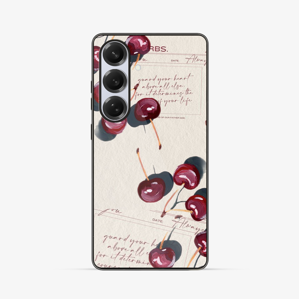 Cherry Samsung Phone Case | Two Glass Case