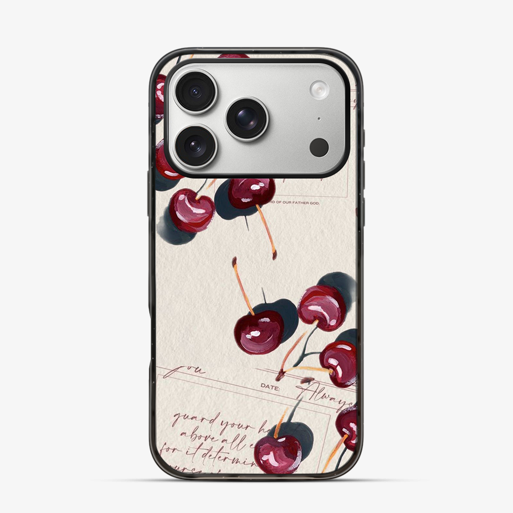 Cherry | Two iPhone 17 Pro Max Case