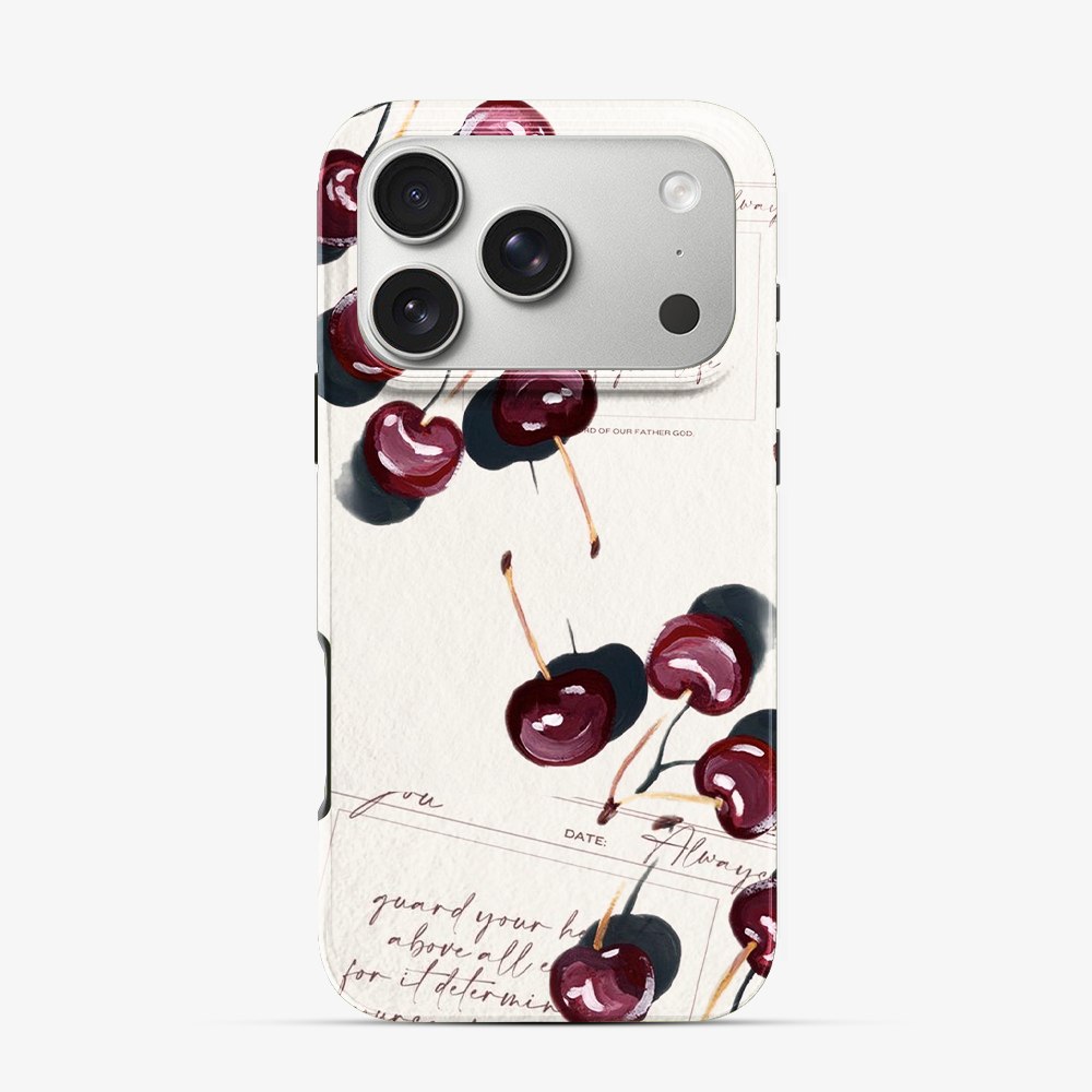 Cherry | Two iPhone 17 Pro Max Case
