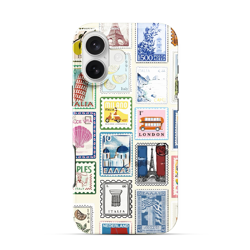Multiple Stamps iPhone 17 Case