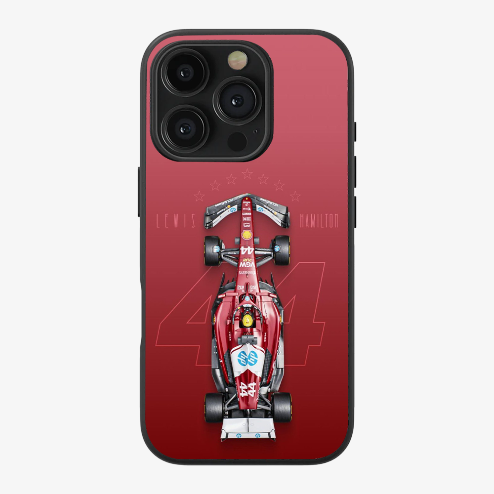 Lewis Hamilton Phone Case | Two Clear Silicone Case
