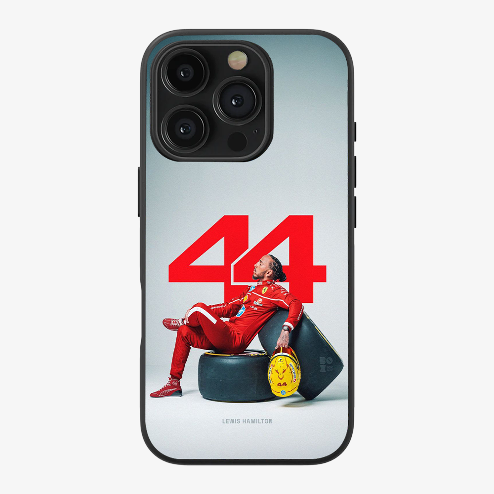 Lewis Hamilton Phone Case | Three Clear Silicone Case