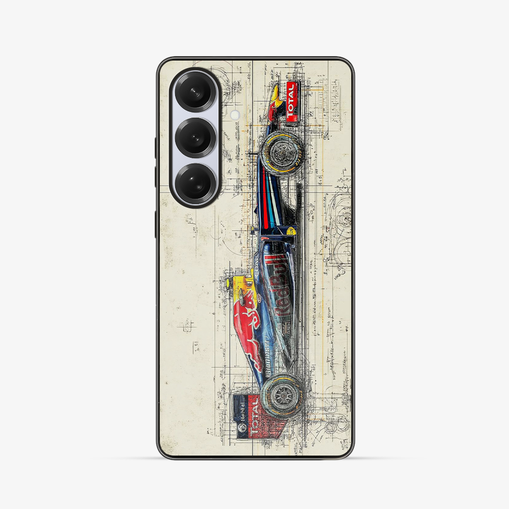F1 X RedBull Samsung Phone Case | Three Glass Case