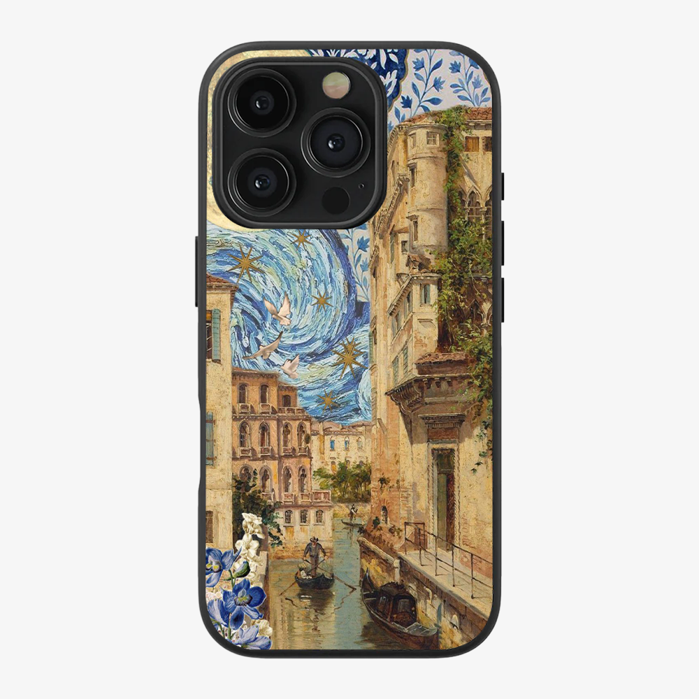 Venetian Night Dream Phone Case Clear Silicone Case