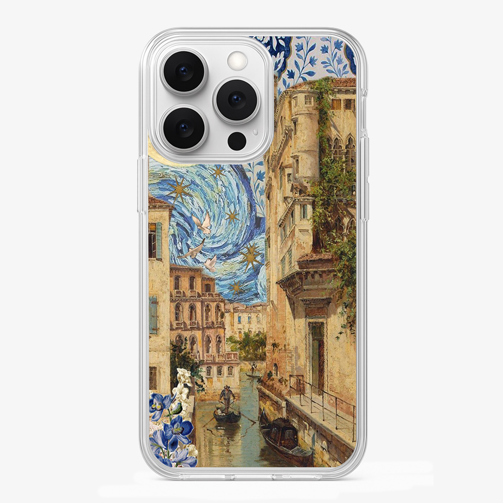 Venetian Night Dream Phone Case Glass Case