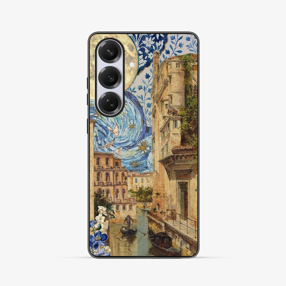 Venetian Night Dream Samsung Phone Case Clear Silicone Case