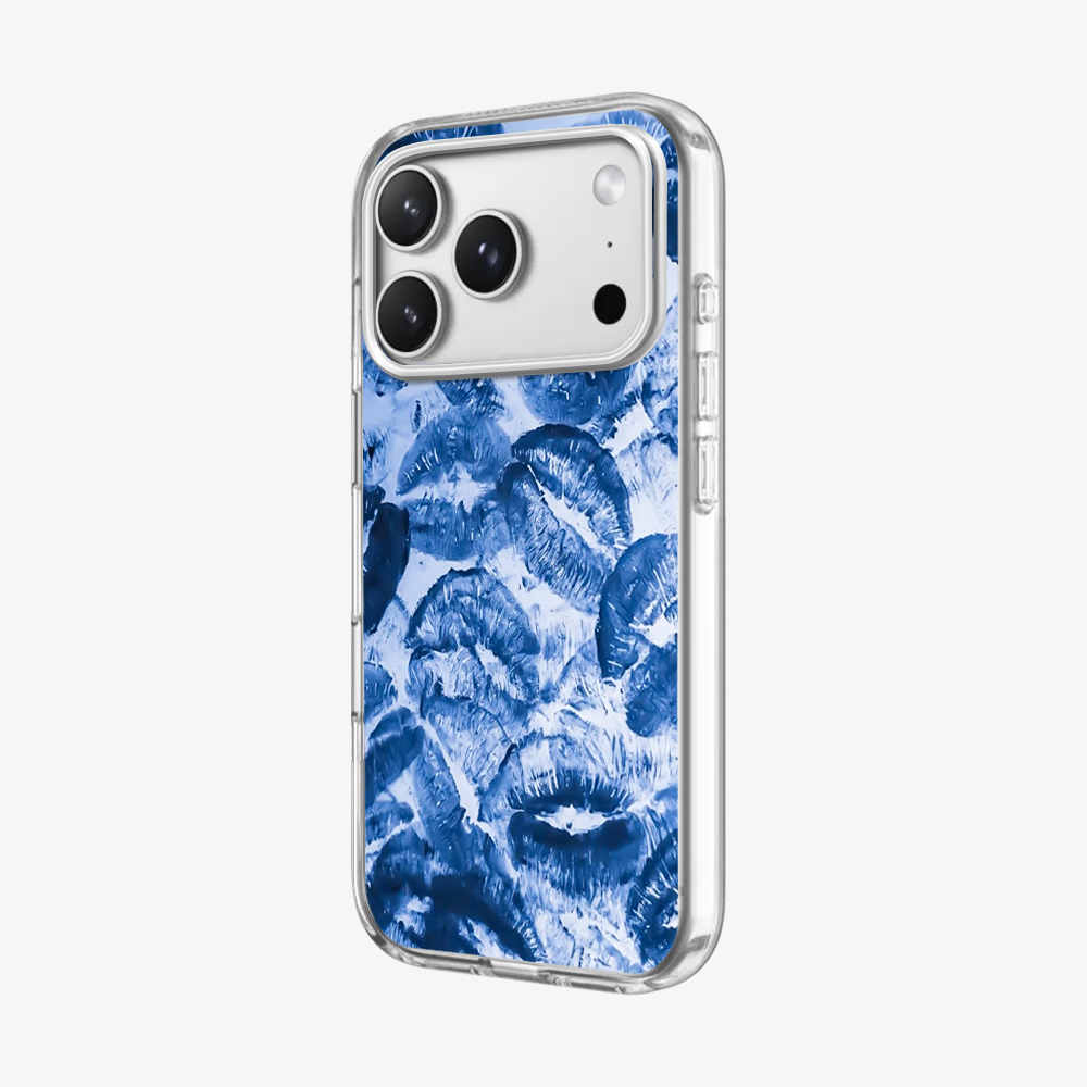 Blue Lips Pattern Phone Case