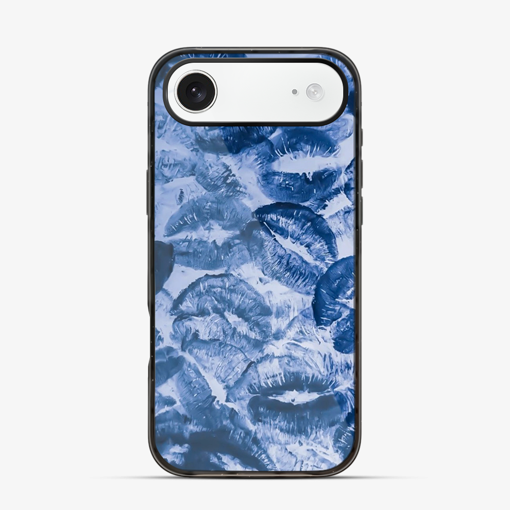 Blue Lips Pattern iPhone Air Case