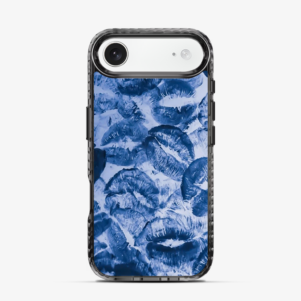 Blue Lips Pattern iPhone Air Case