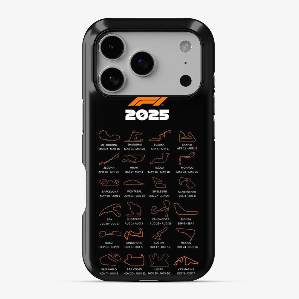 F1 Circuits Phone Case
