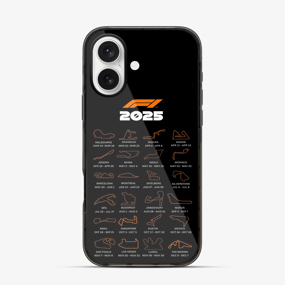 F1 Circuits iPhone 17 Case