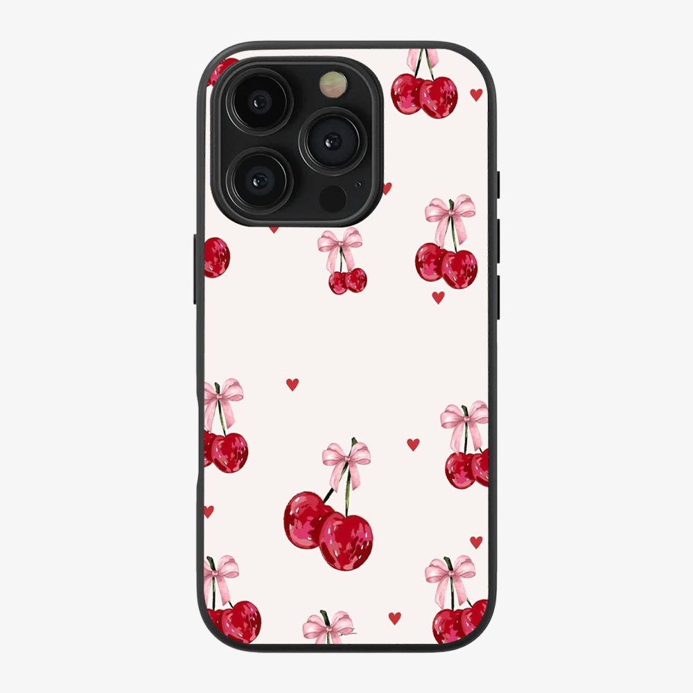 Cherry Phone Case | Five Clear Silicone Case