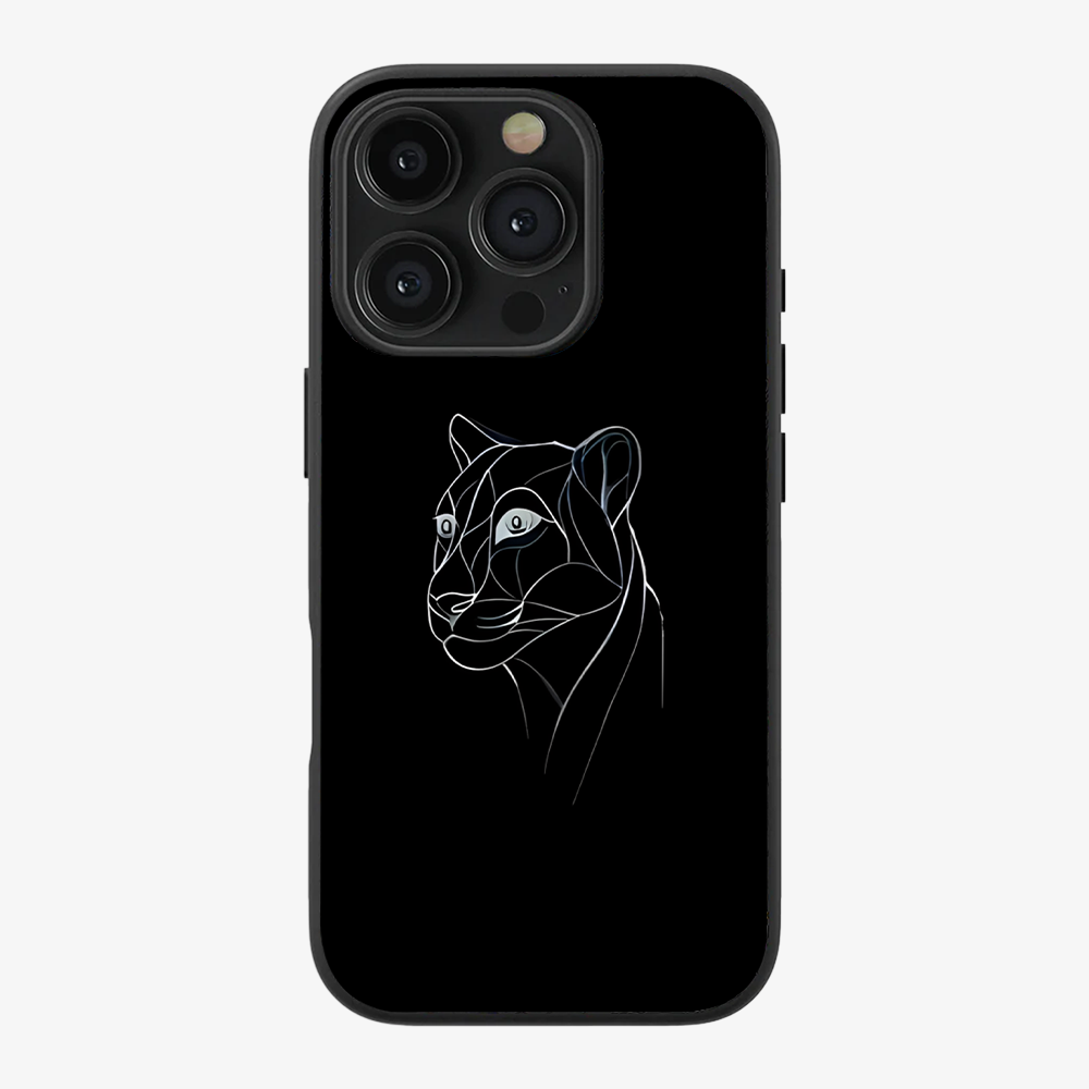 Cheetah Phone Case Clear Silicone Case