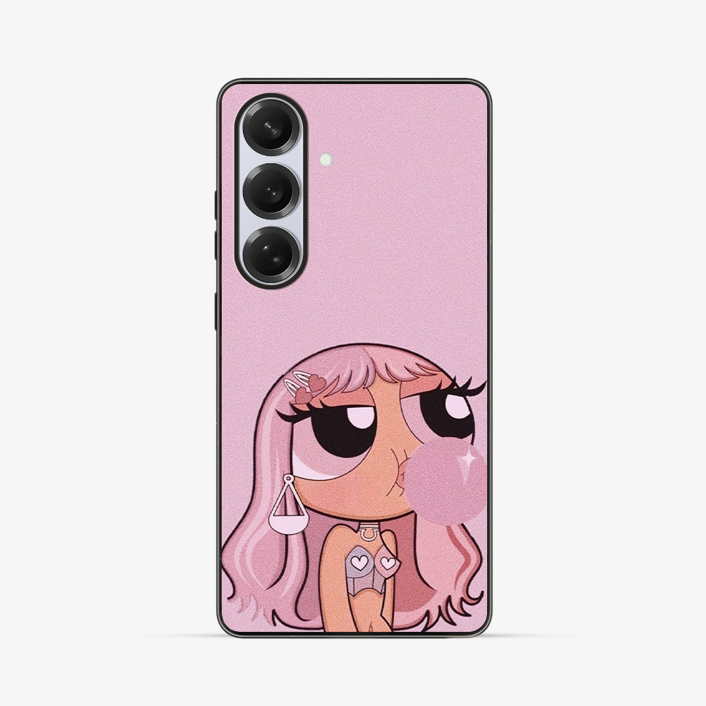 Bubbles Baddie Samsung Phone Case | Three Clear Silicone Case