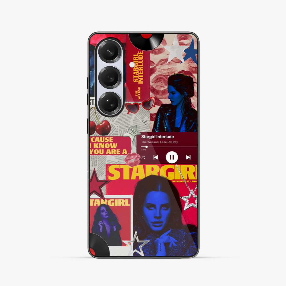 Star Girl Samsung Phone Case | Two Glass Case