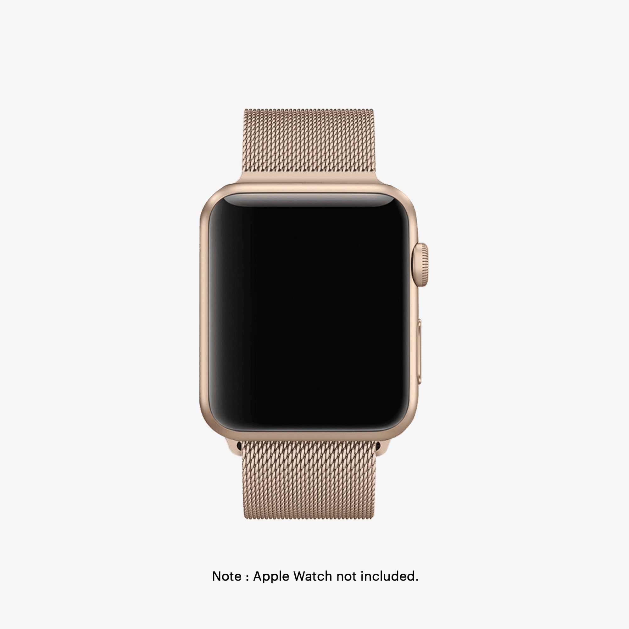 Gold Toned Magnetic Milanese Loop WatchBand