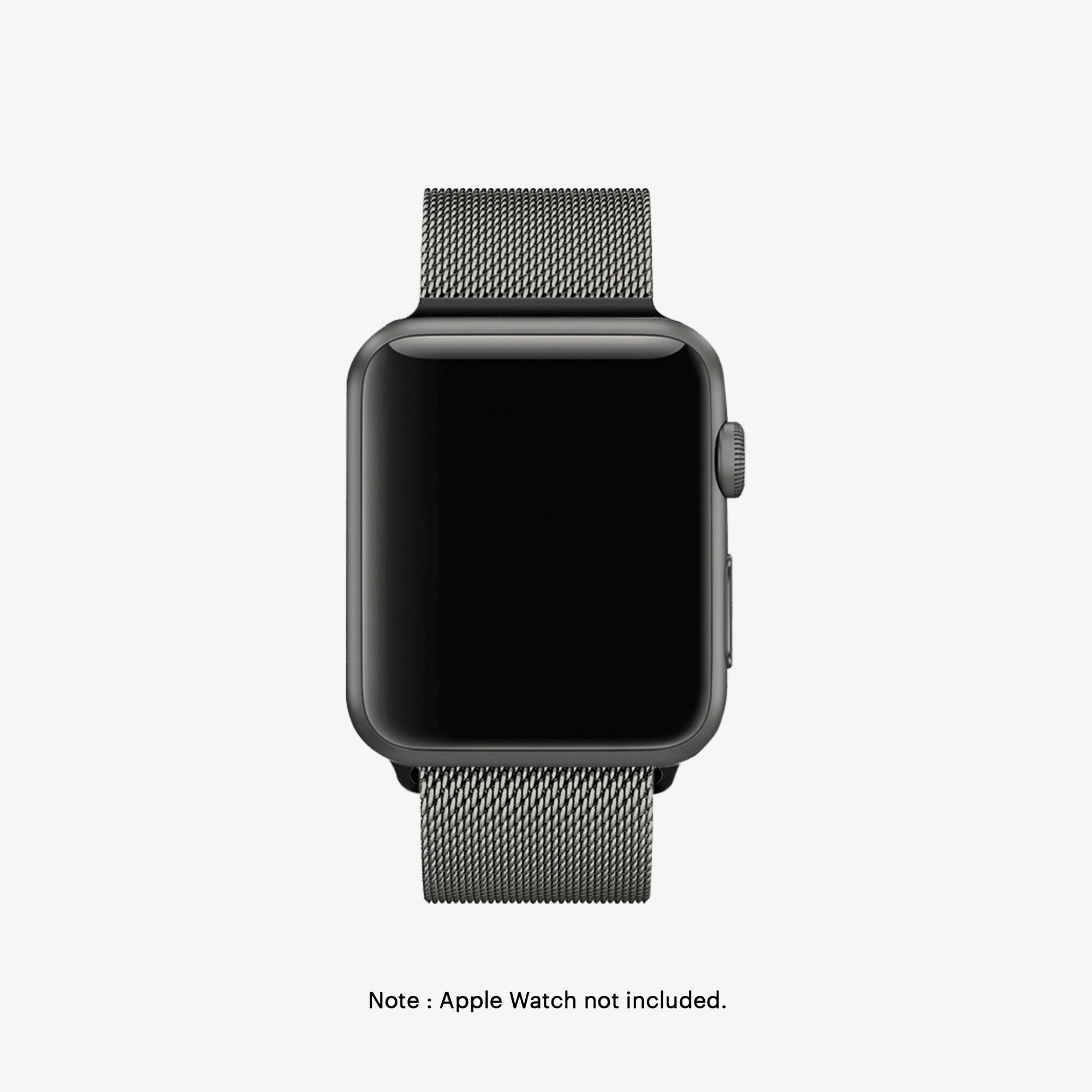 Graphite Magnetic Milanese Loop WatchBand
