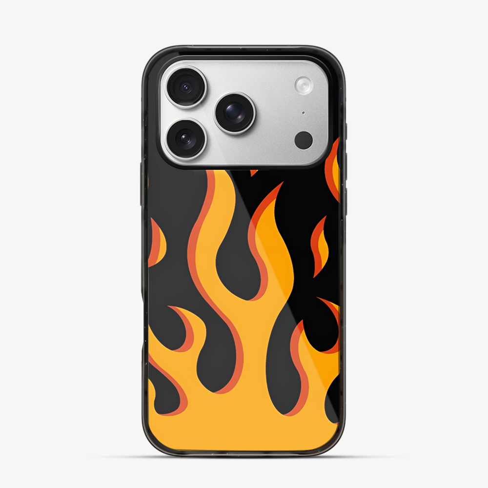 Flame | Orange iPhone 17 Pro Case