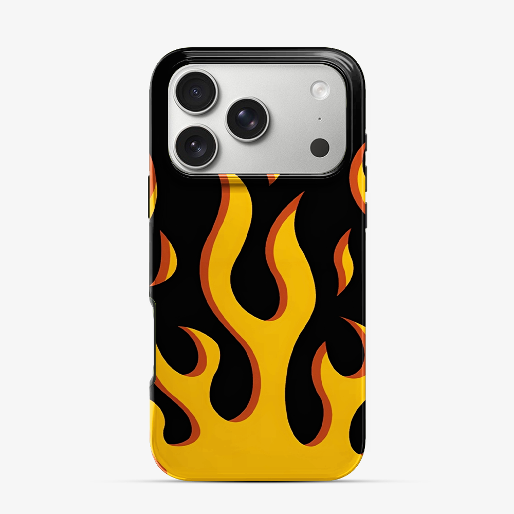 Flame | Orange iPhone 17 Pro Case