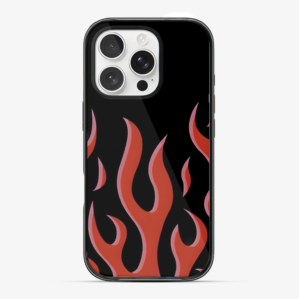 Flame Phone Case | Red Anti Yellow Silicone Case