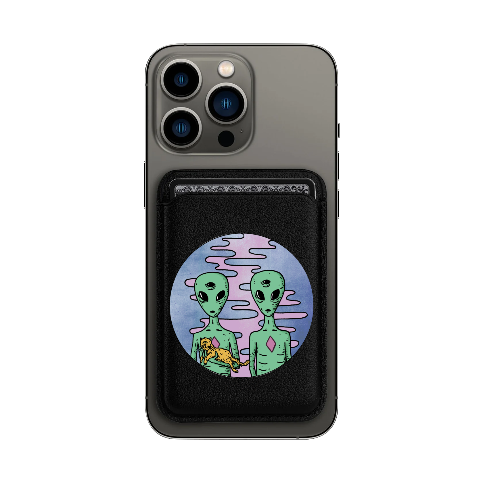 Aliens Magsafe Wallet