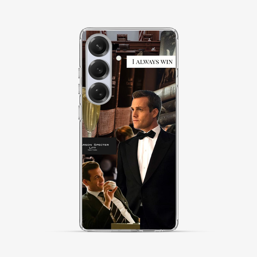 Suits I Always Win Samsung Phone Case Hard 2.0 Case