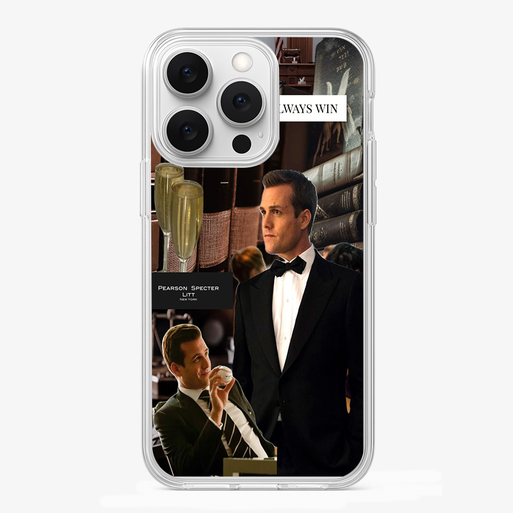 Suits I Always Win Phone Case Glass Case