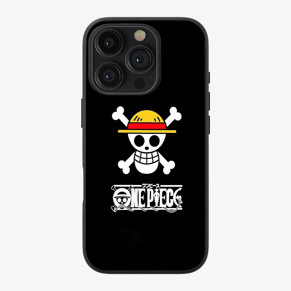 One Piece Logo Anime Phone Case Clear Silicone Case
