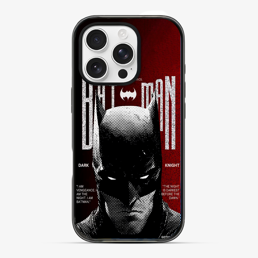 Batman Pixelated Phone Case Hard 2.0 Case